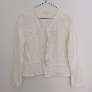 Vintage Dôen blouse/Crop top